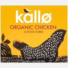 Kallo Organic Chicken Cubes X6