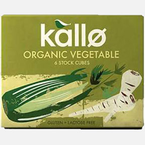 Kallo Organic Vegetable Cubes X6