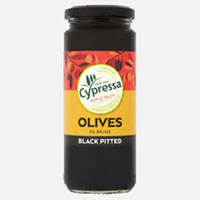 Olives In Brine Black Pitted