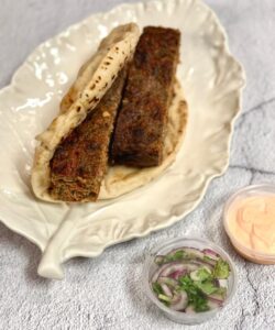 Lamb Kebab & Naan Bread