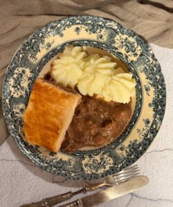 Stew With Potatoes & Pastry