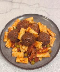 Rigatoni Meatballs